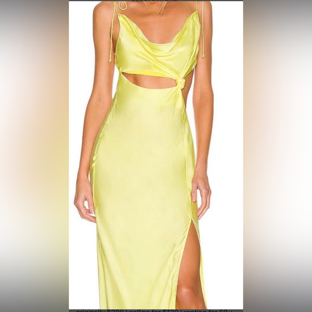 For Love and Lemons Kyra cutout Maxi Dress